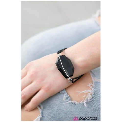 Black EnWRAPture Black Bracelet