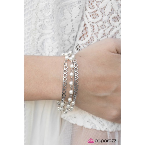 Love and Affection White Bracelet Love and Affection White Bracelet