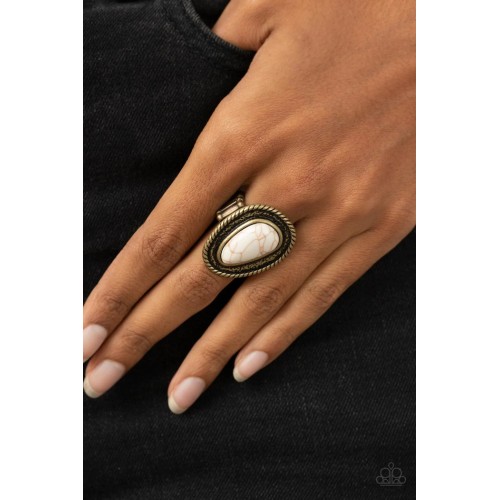 Downtown Desertscape Brass Ring