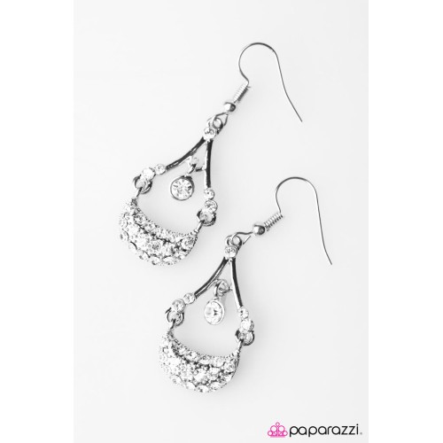 SHIMMER Solstice White Earring SHIMMER Solstice White Earring