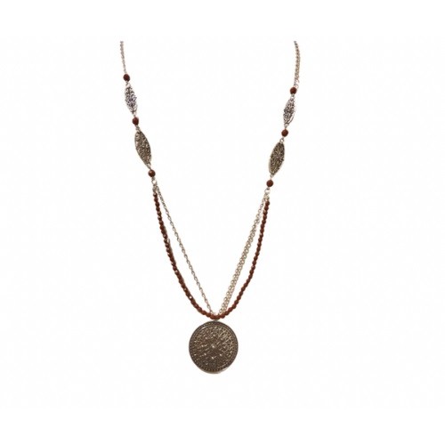 Garden of Grace Brown Necklace Garden of Grace Brown Necklace