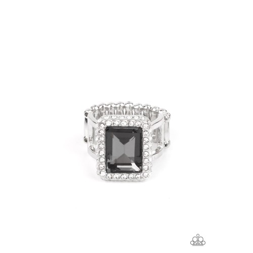 Glamorously Glitzy Black Ring Glamorously Glitzy Black Ring