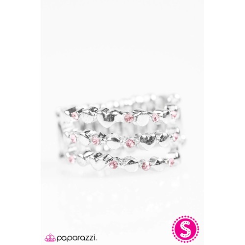 Happy Hearts Pink Ring Happy Hearts Pink Ring