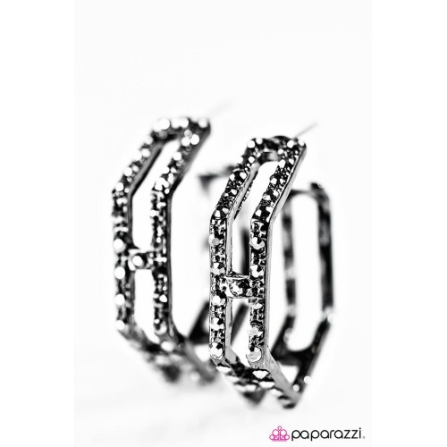 Just GEO For It! Black Earrings Just GEO For It! Black Earrings