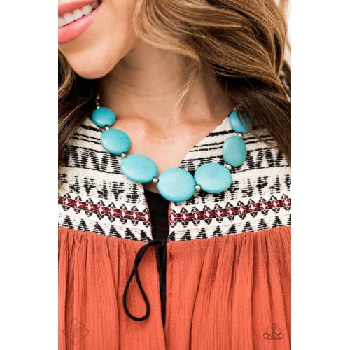 Bedrock Betty Blue Necklace Bedrock Betty Blue Necklace