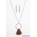 Never Too Much Tassel - Brown Never Too Much Tassel - Brown