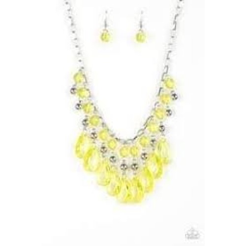 Social Network Yellow Necklace Social Network Yellow Necklace
