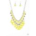 Social Network Yellow Necklace Social Network Yellow Necklace