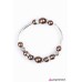 Waltz Of the Flowers Brown Bracelet