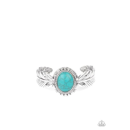 Whimsically Winslow Blue Bracelet